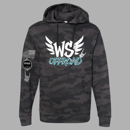 PNW Blackout Camo Hoodie