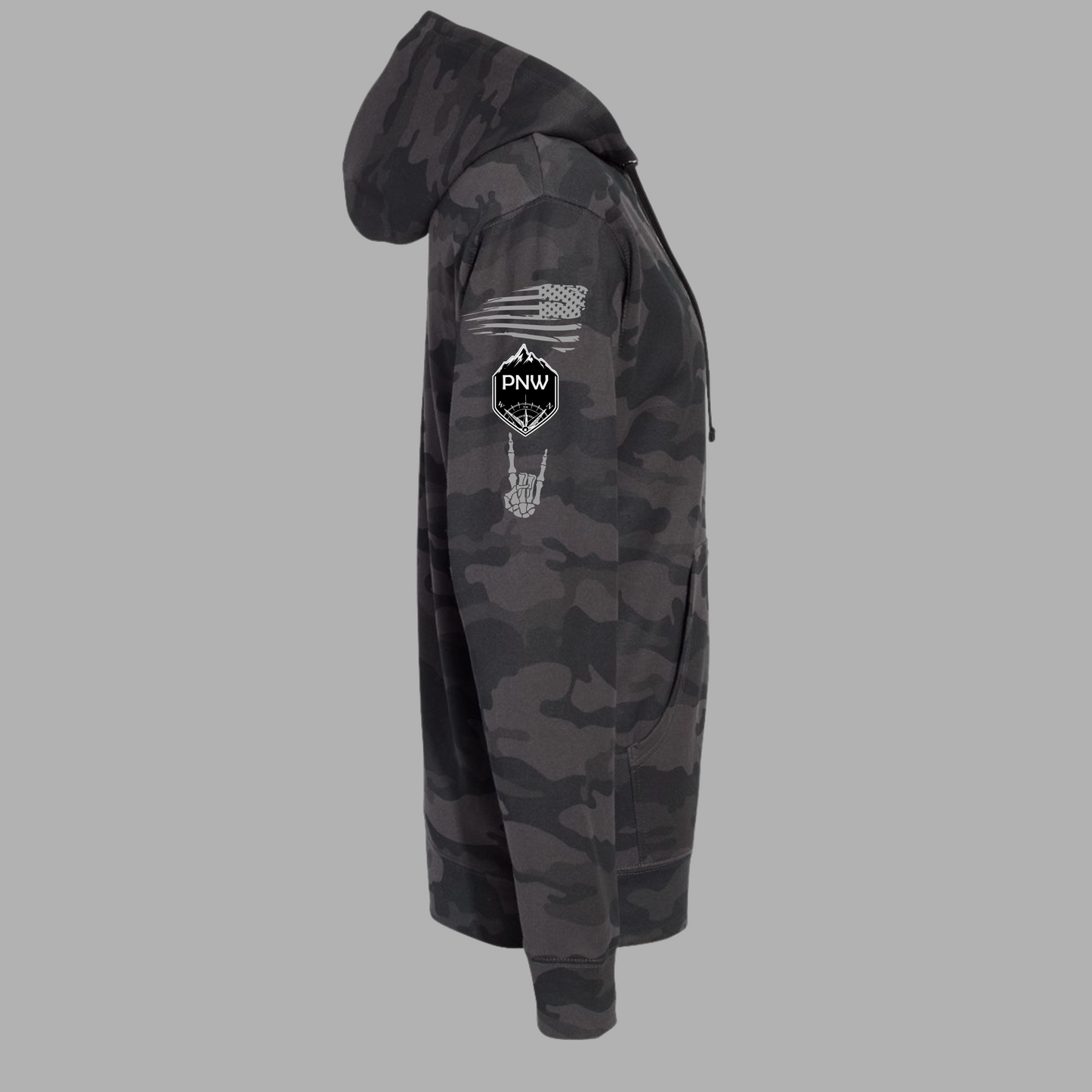 PNW Blackout Camo Hoodie