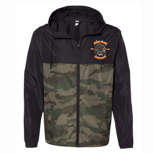 Stealthy Camo Windbreaker